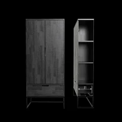 New WOOOD Silas Opbergkast Black Night