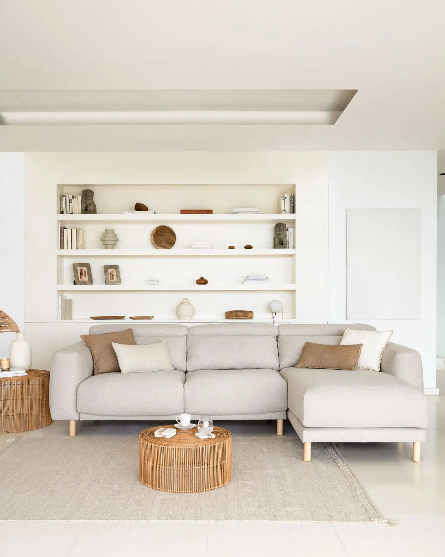 Sale Kave Home Singa 3-Zitsbank Beige