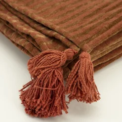 Outlet By Boo Sirun Plaid Terracotta