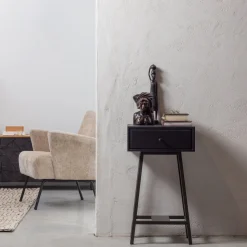 Outlet WOOOD Skybox Bijzettafel Zwart