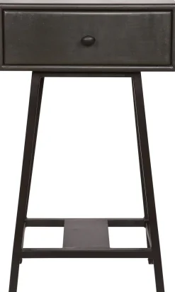 Outlet WOOOD Skybox Bijzettafel Zwart