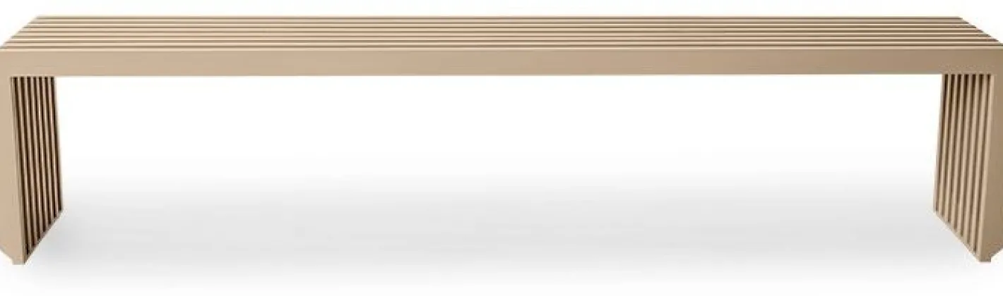 HKLIVING Slatted L Bank Sand