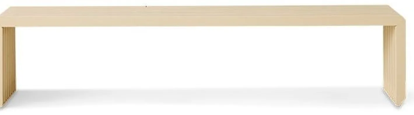 HKLIVING Slatted L Bank Sand