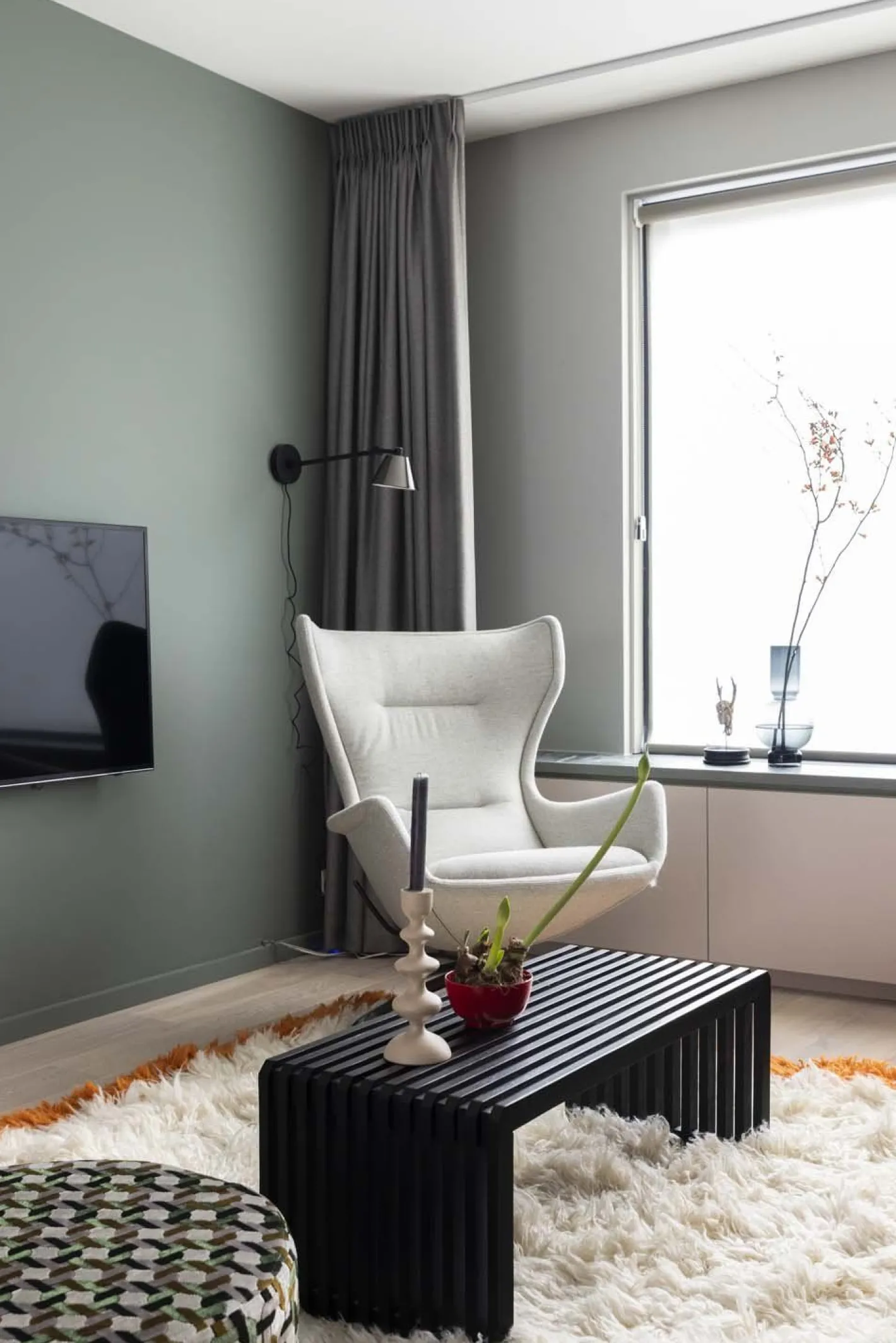 Best HKLIVING Slatted M Bank Black