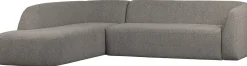 WOOOD Sloping Hoekbank Grey Melange