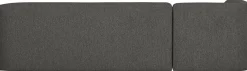 Best WOOOD Sloping Hoekbank Grey/Black Melange