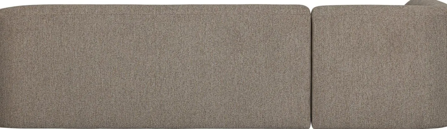 Online WOOOD Sloping Hoekbank Light Brown Melange