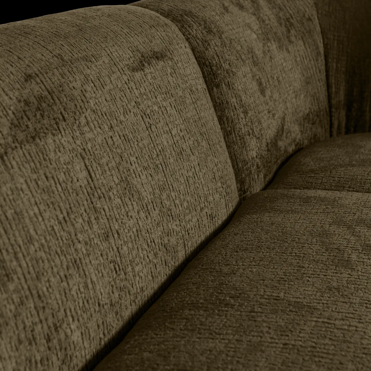Discount WOOOD Sloping Rechts Hoekbank Brass