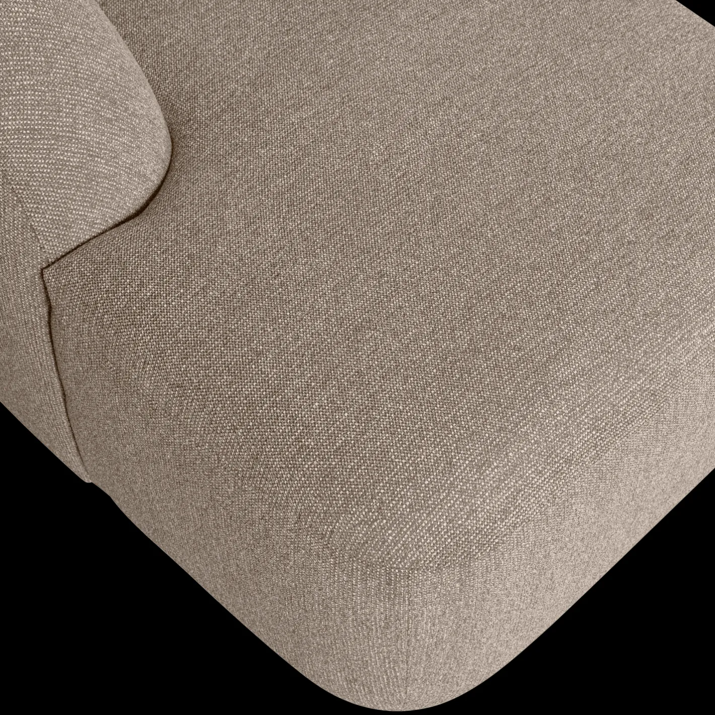 Online WOOOD Sloping U-bank Naturel Melange
