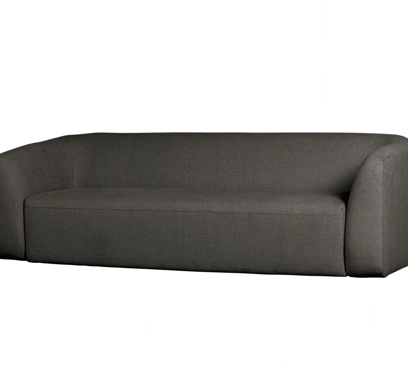 Discount WOOOD Sloping 3-Zitsbank Grey, Black Melange
