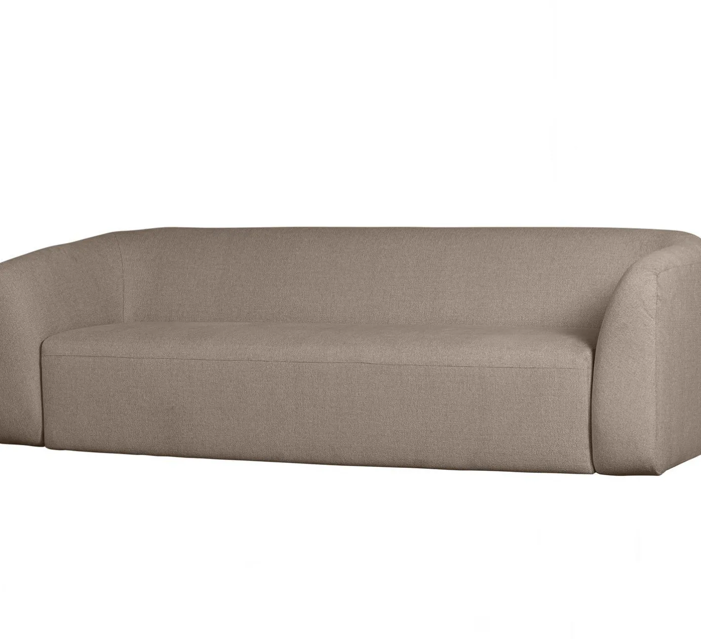 WOOOD Sloping 3-Zitsbank Light Brown Melange