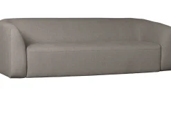 Best WOOOD Sloping 3-Zitsbank Grey Melange