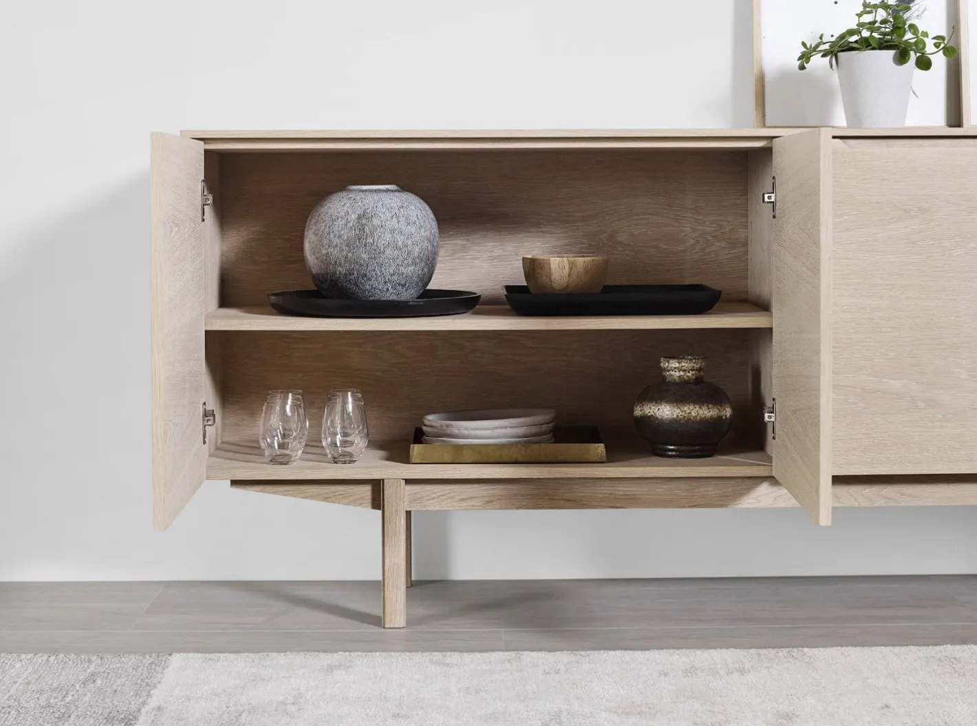 Online Skovby SM306 Dressoir White Oil