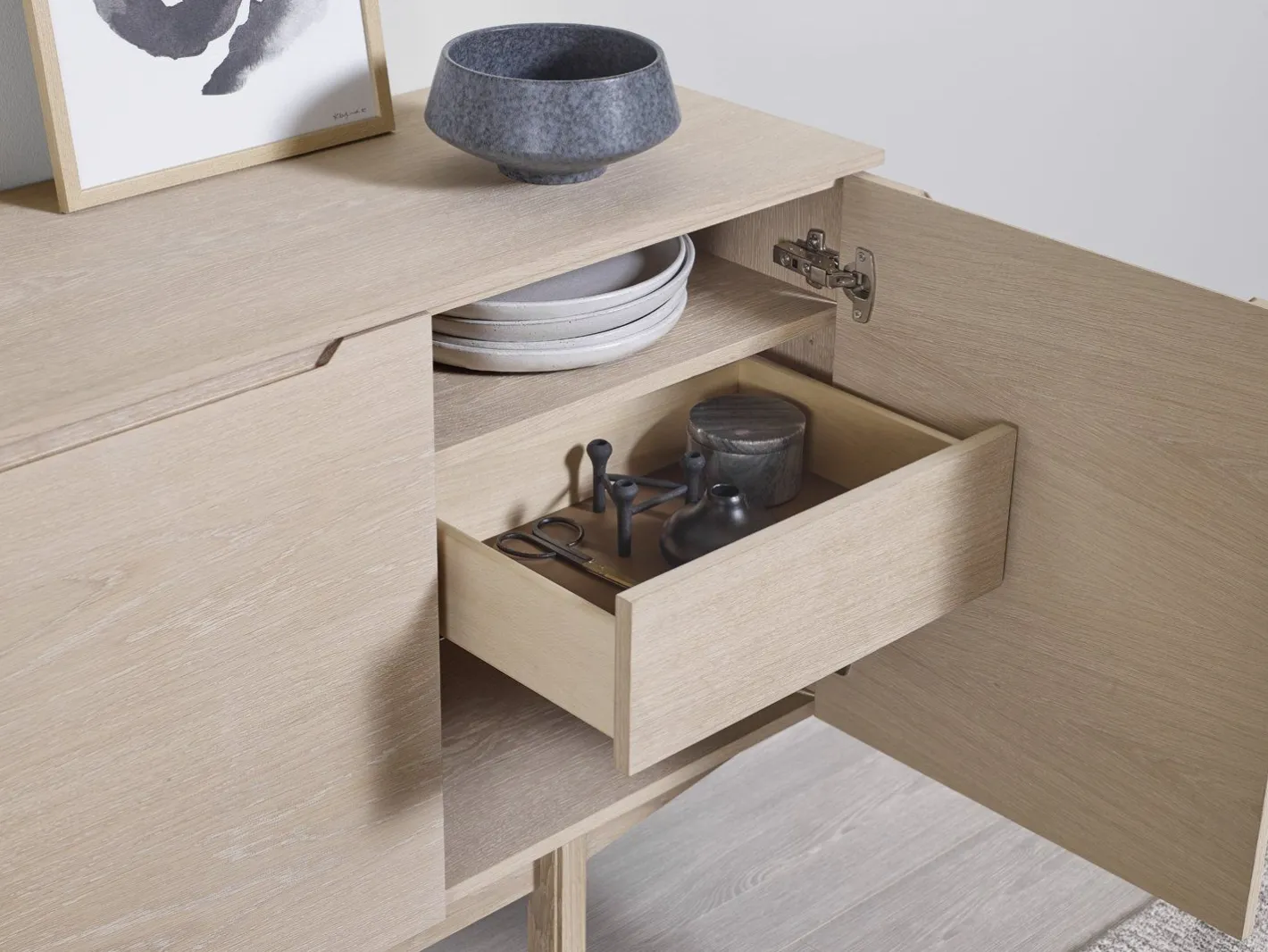 Online Skovby SM306 Dressoir White Oil