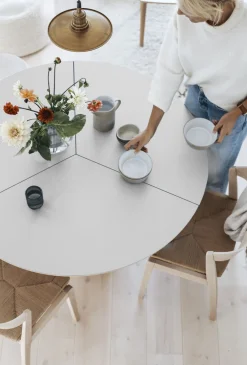 Online Skovby SM33 Uitschuiftafel Zwart