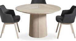 Online Skovby SM33 Uitschuiftafel Zwart