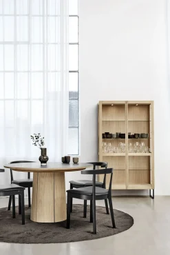 Online Skovby SM33 Uitschuiftafel Zwart