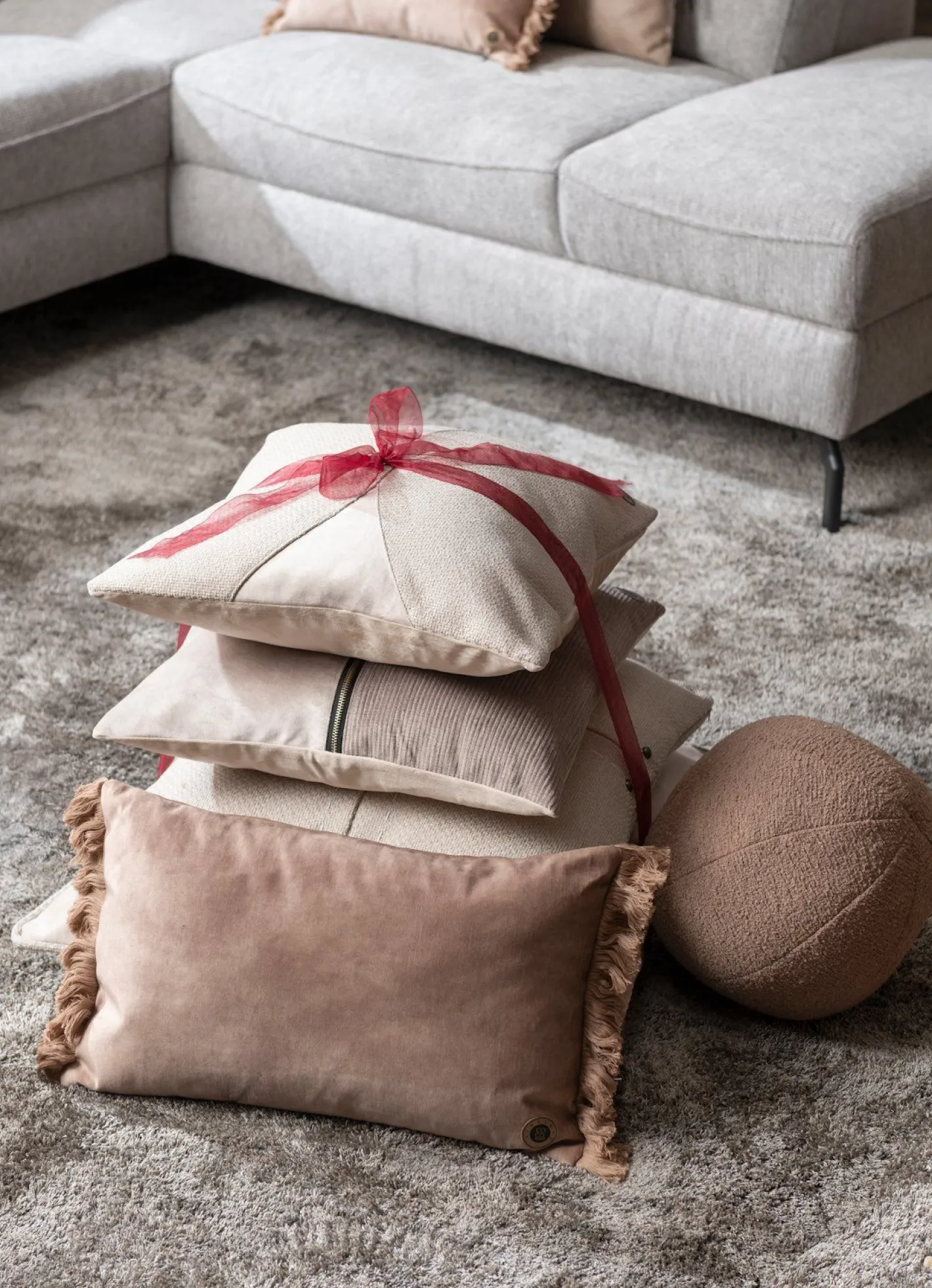 Online COCO maison Sofia Sierkussen Beige