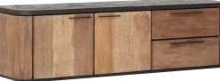 DTP Home Soho Hangend Tv-meubel Bruin, Zwart
