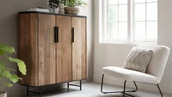 Online DTP Home Soho Opbergkast Bruin, Zwart