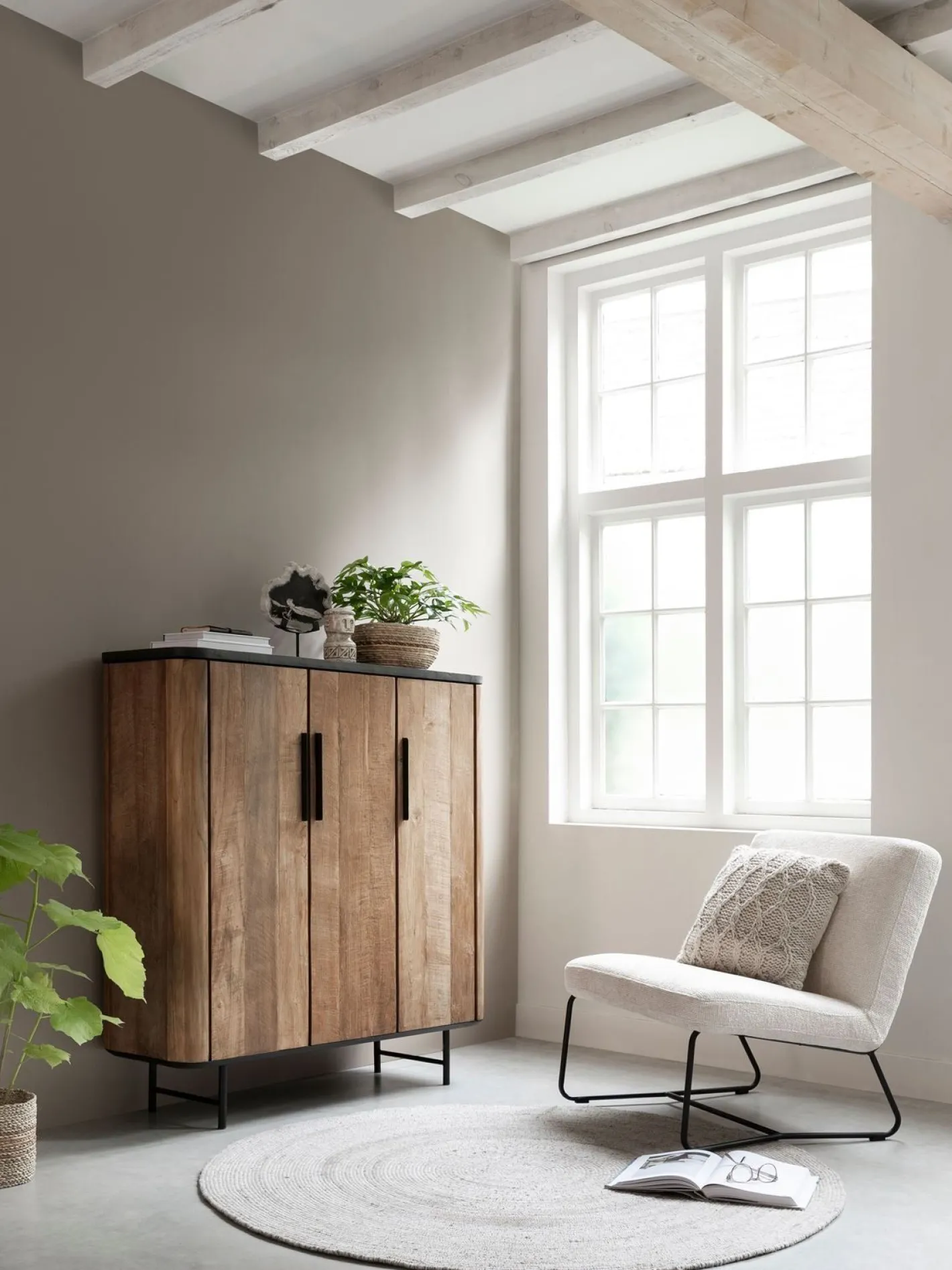 Online DTP Home Soho Opbergkast Bruin, Zwart