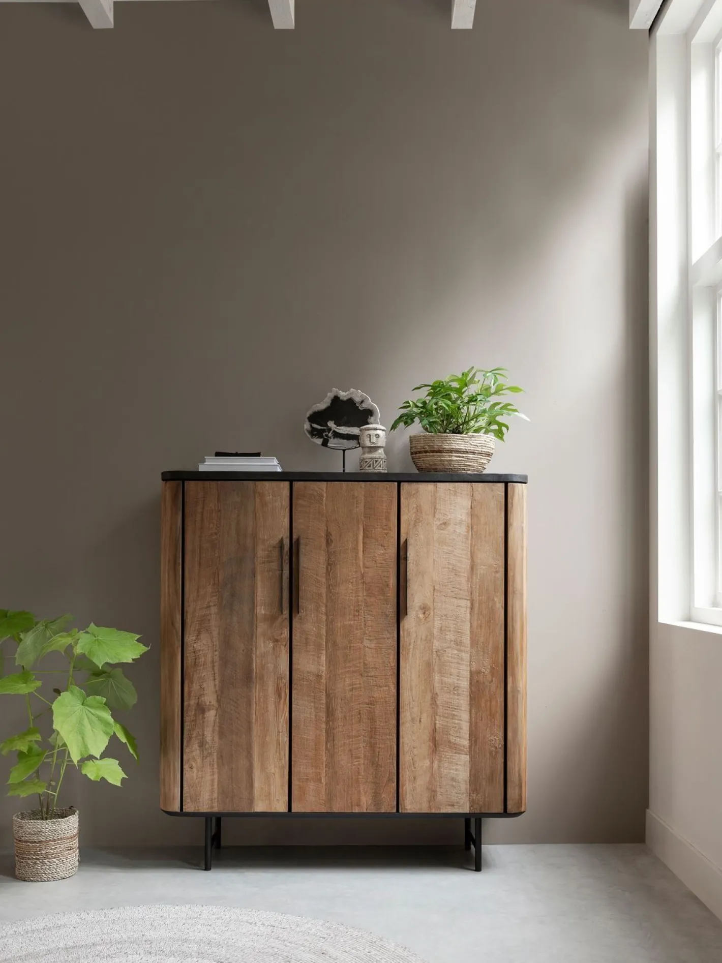 Online DTP Home Soho Opbergkast Bruin, Zwart