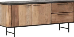 Clearance DTP Home Soho Tv-meubel Bruin, Zwart
