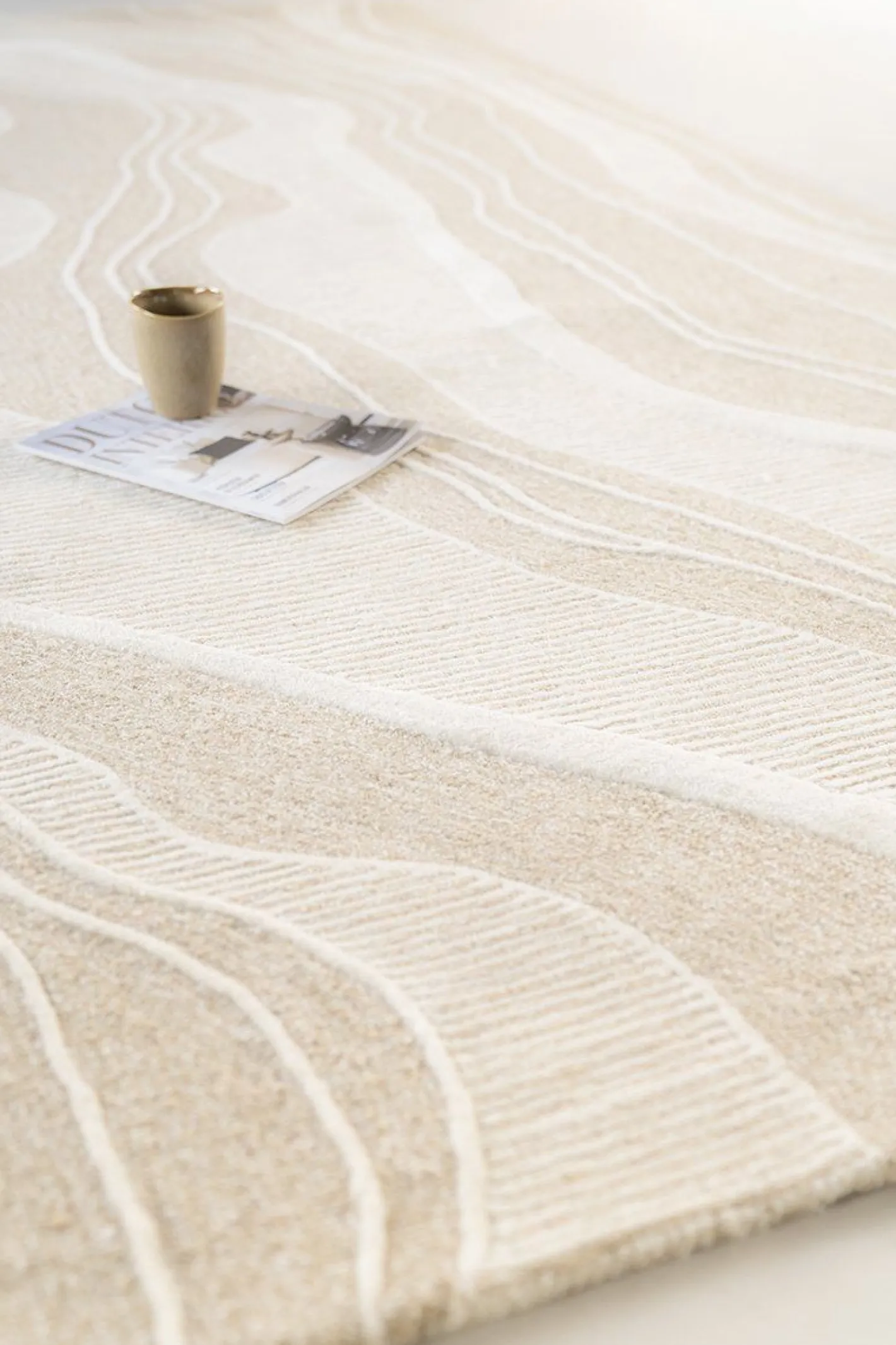 Outlet By Boo Soil Vloerkleed Beige