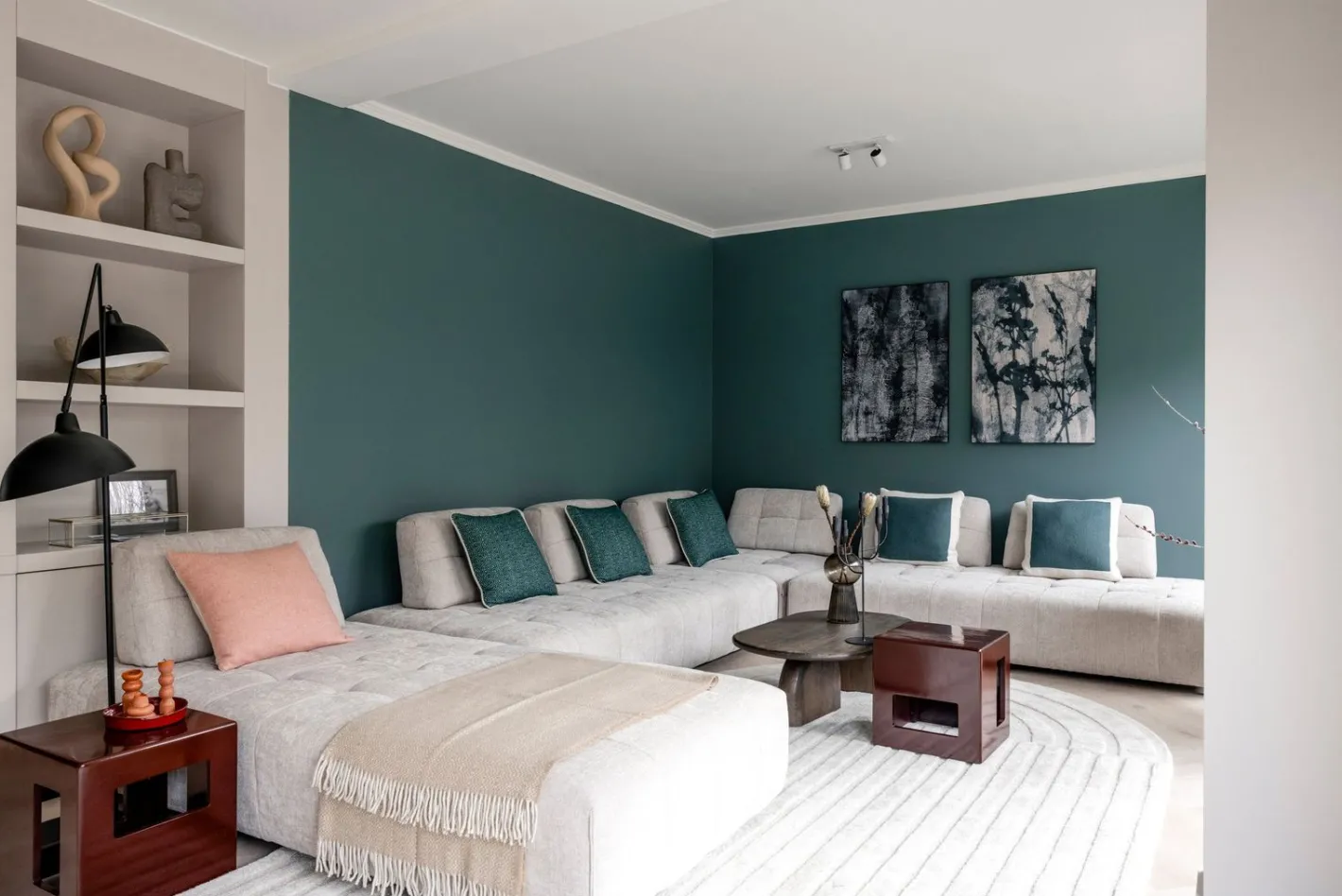 Clearance Eijerkamp Collectie Solid Sierkussen Pine Green