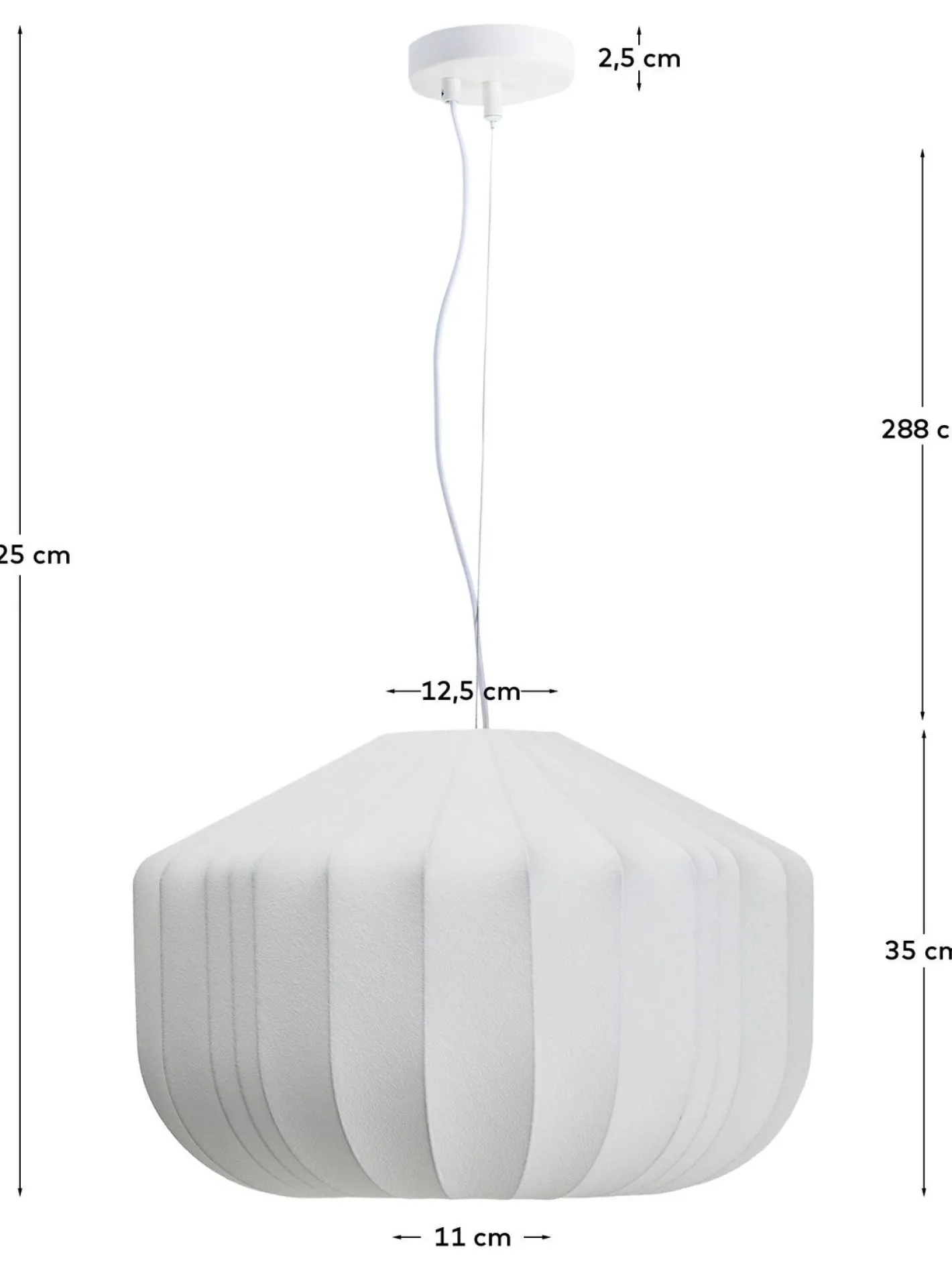 Sale Kave Home Somar Hanglamp Wit