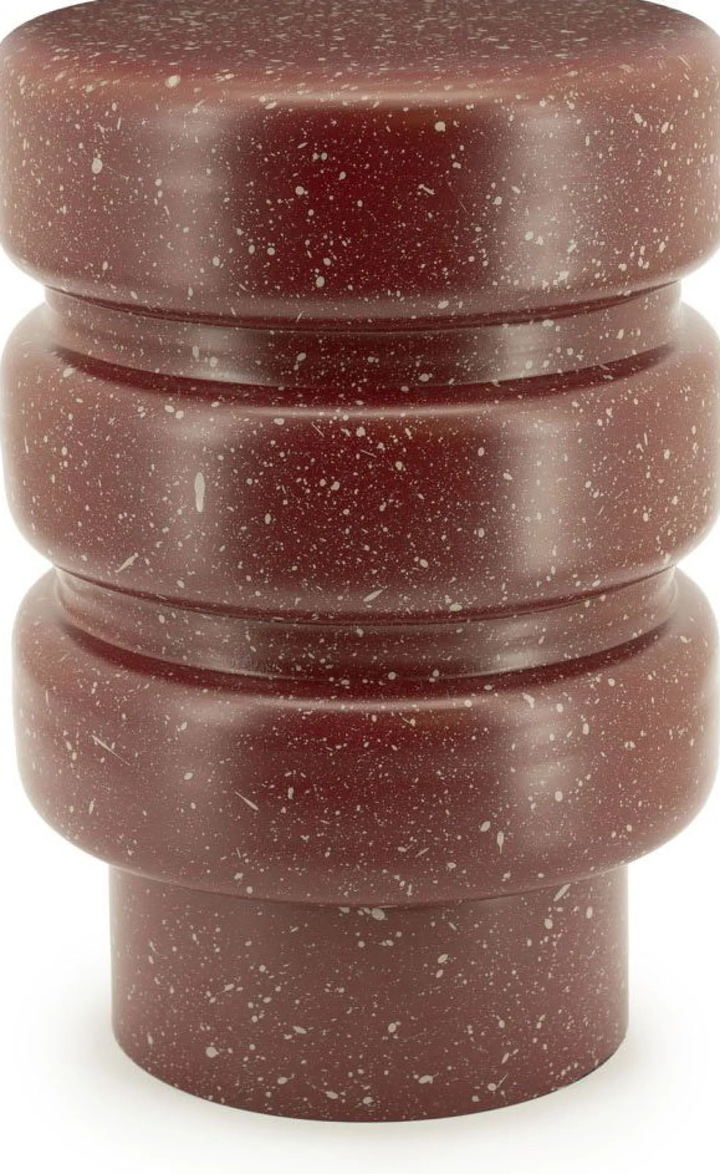 Hot By Boo Spatter Bijzettafel Burgundy