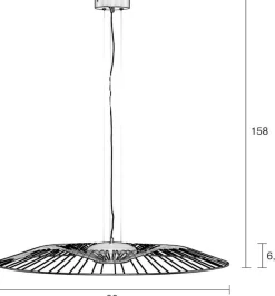 Best Zuiver Spider Hanglamp Black