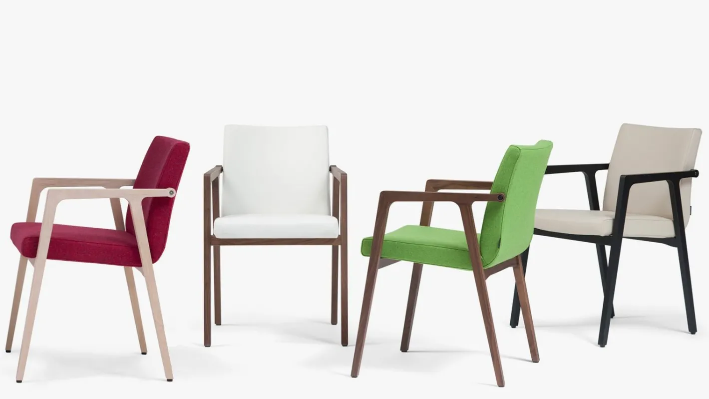 Discount Harvink Splinter Eetkamerstoel Groen, Bruin