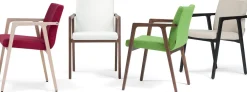 Discount Harvink Splinter Eetkamerstoel Groen, Bruin