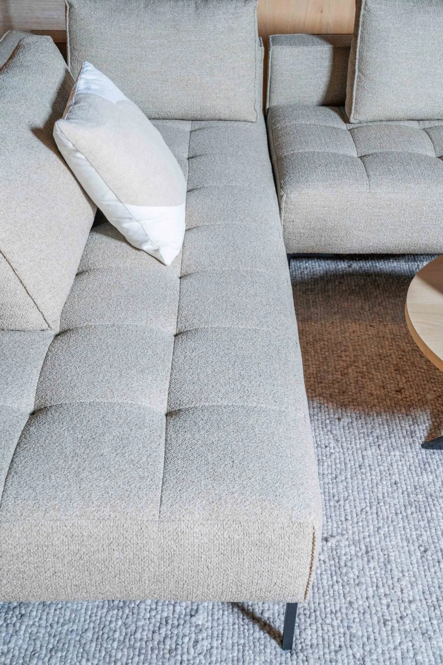 Outlet Eijerkamp Collectie Square Hoekbank Liver