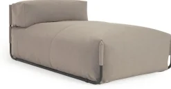 Kave Home Square Outdoor Chaise Longue Groen