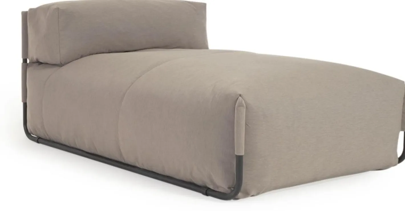 Kave Home Square Outdoor Chaise Longue Groen