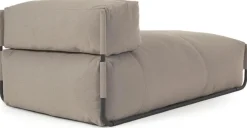 Kave Home Square Outdoor Chaise Longue Groen