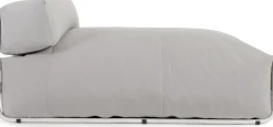 New Kave Home Square Outdoor Chaise Longue Grijs