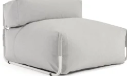 Kave Home Square Outdoor Lounge Fauteuil Grijs