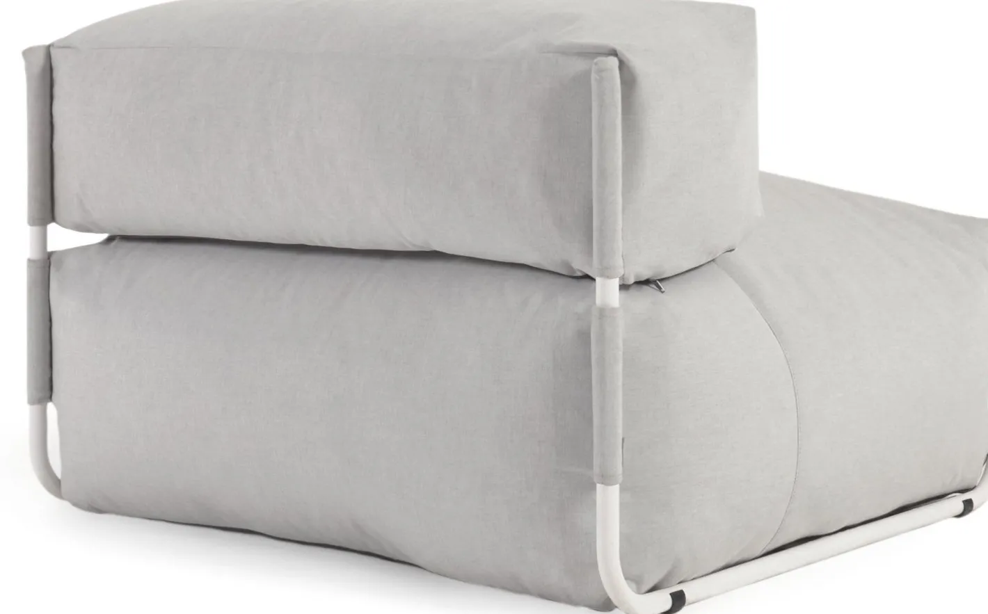 Kave Home Square Outdoor Lounge Fauteuil Grijs