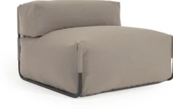 Clearance Kave Home Square Outdoor Lounge Fauteuil Groen