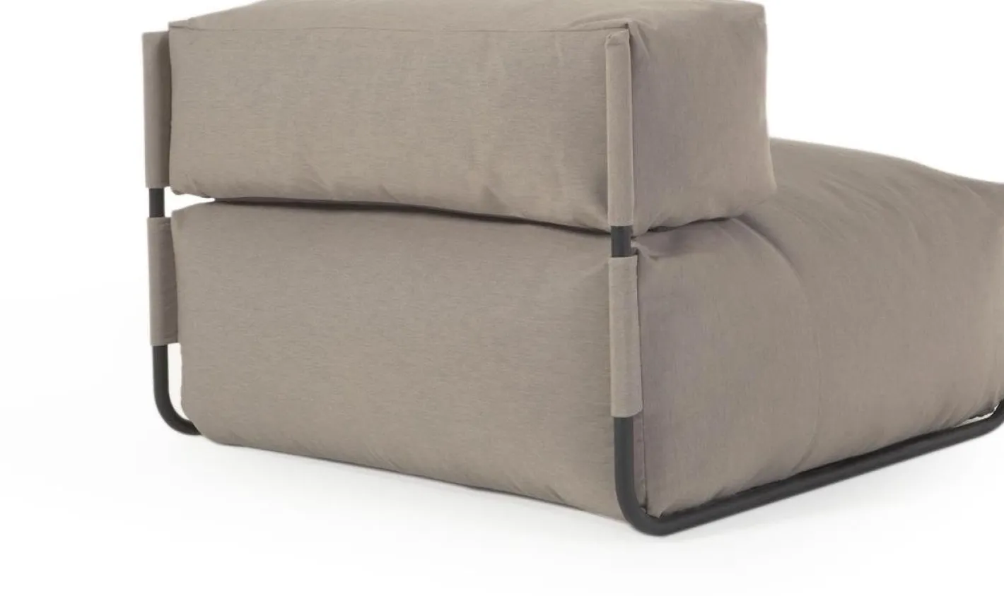 Clearance Kave Home Square Outdoor Lounge Fauteuil Groen