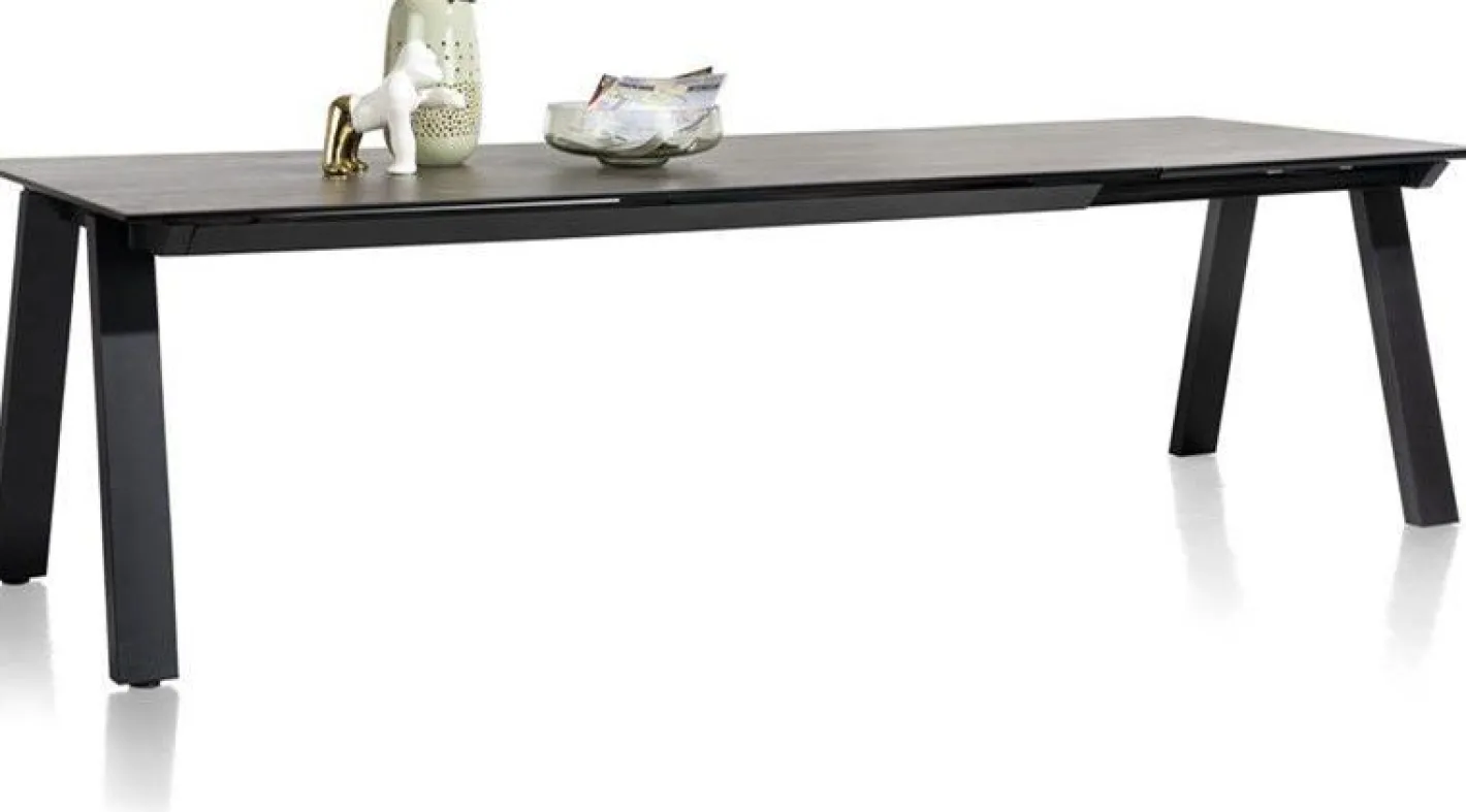 New Henders en Hazel Stanford Eettafel Antraciet