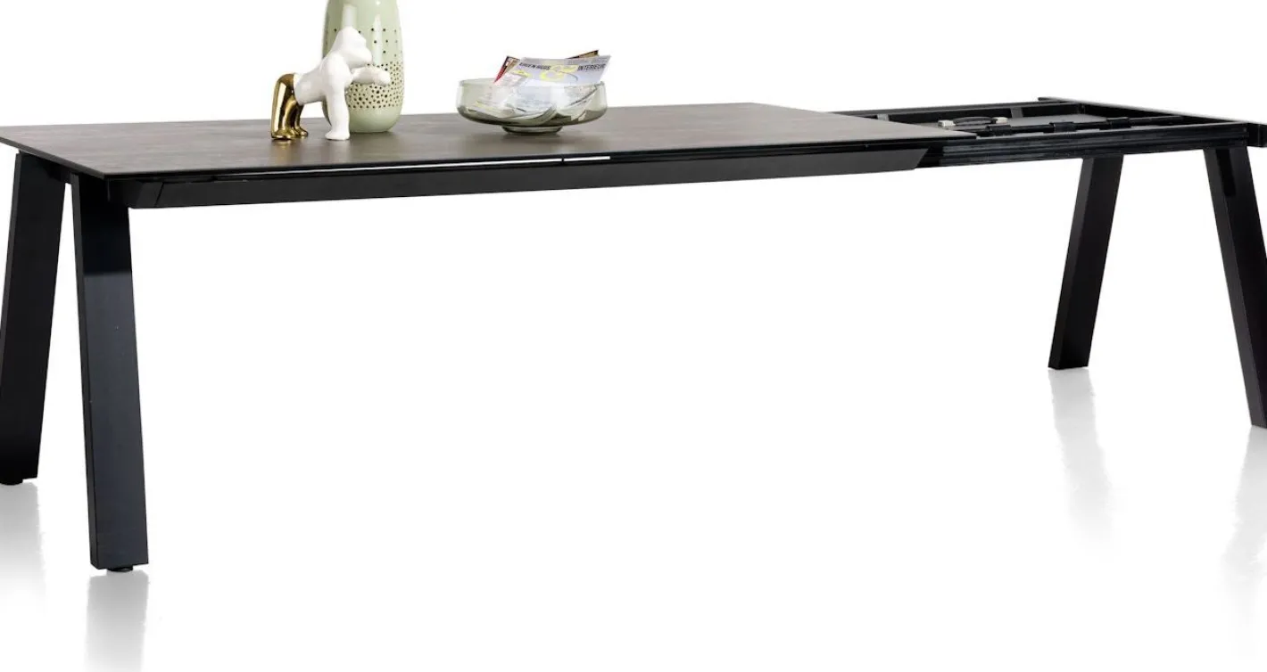 New Henders en Hazel Stanford Eettafel Antraciet
