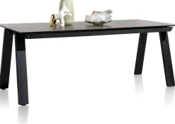 New Henders en Hazel Stanford Eettafel Antraciet