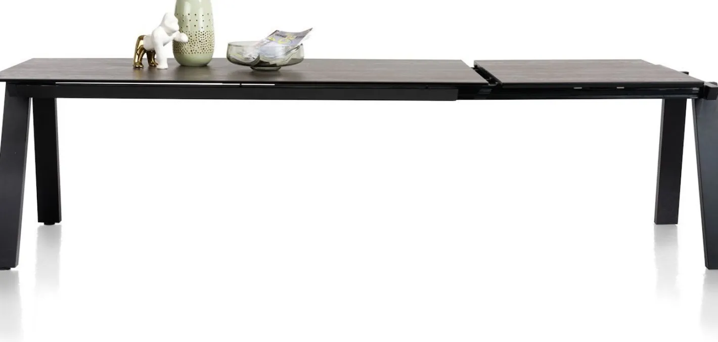 New Henders en Hazel Stanford Eettafel Antraciet