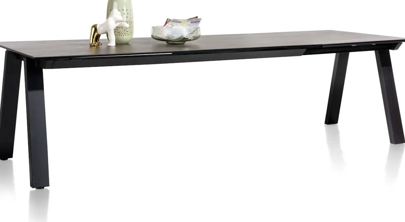 New Henders en Hazel Stanford Eettafel Antraciet