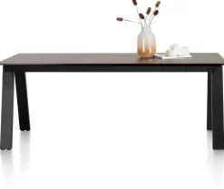 Outlet Henders en Hazel Stanford Uitschuiftafel Roest