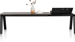 Outlet Henders en Hazel Stanford Uitschuiftafel Roest